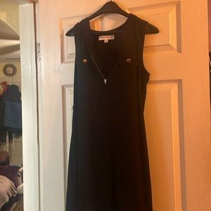 Short sleeve black adorable dress
